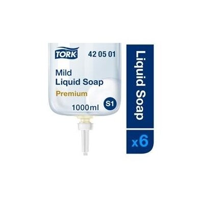 Skystas muilas su kremu TORK S1 SCA PREMIUM MILD 1L, 420501