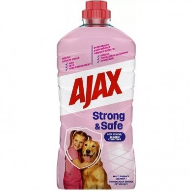 Universali valymo priemonė AJAX Strong & Safe, 1000ml