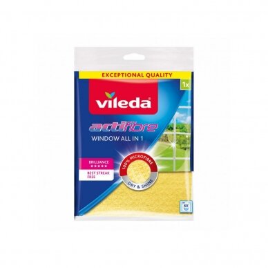 Vileda ACTIFIBRE langų šluostė 1 vnt.