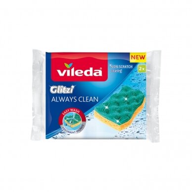 VILEDA kempinė Glitzi Always Clean, 2vnt. (Kopija)